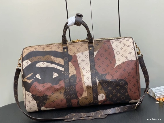 WIS KEEPALL BANDOULIÈRE LOUIS  VUITTON 45 0208